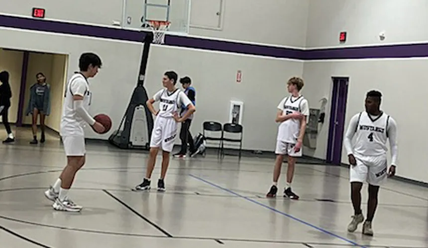 boys basketball team