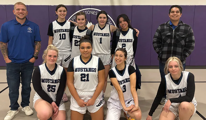girls volleyball team